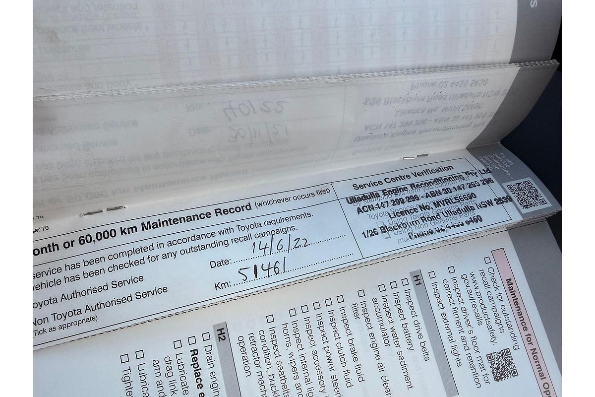 2019 Toyota Landcruiser Workmate VDJ79R 4X4