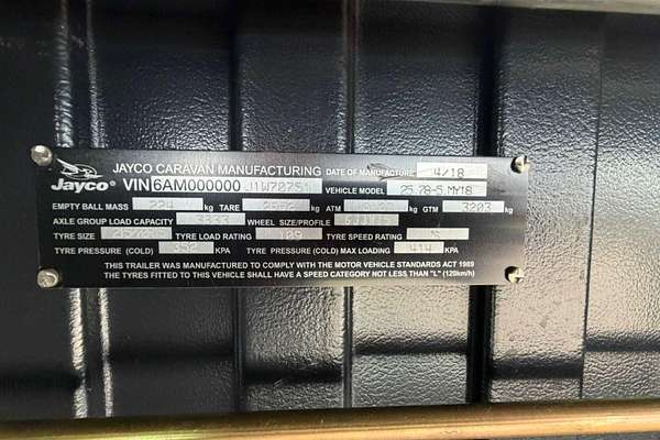 2018 Jayco Silverline 25.78-5.18Sl