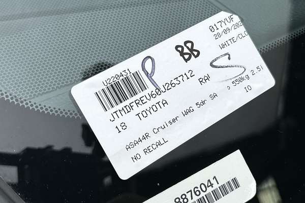 2018 Toyota RAV4 Cruiser ASA44R