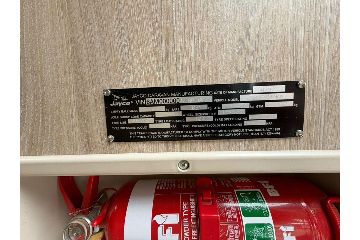 2022 Jayco Lark Bushpack