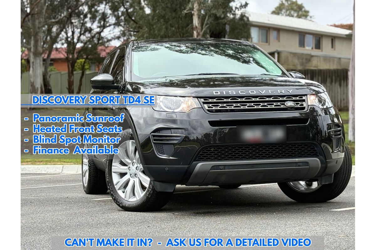 2019 Land Rover Discovery Sport TD4 132kW SE L550