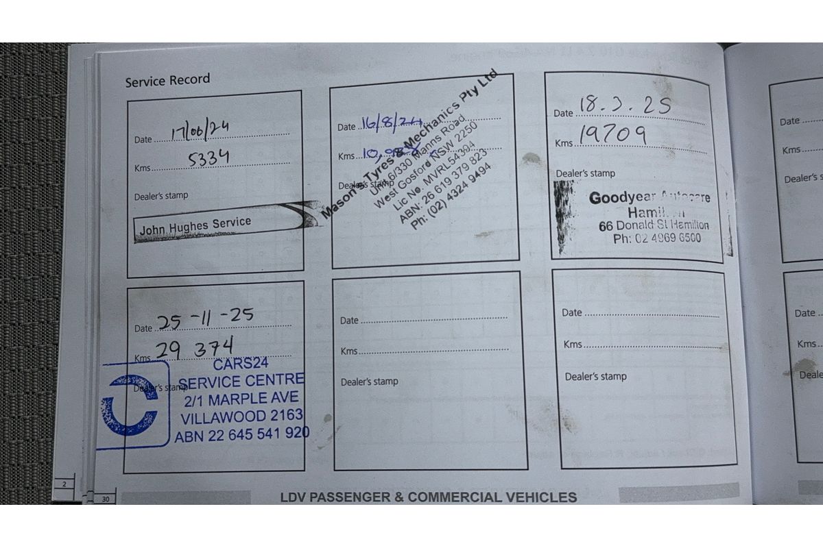 2023 LDV V80 SWB Low Roof