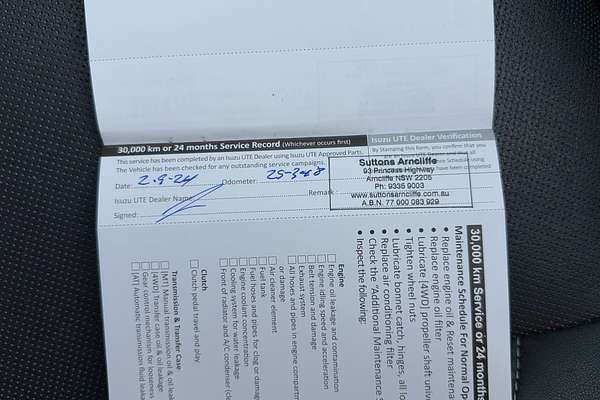 2022 Isuzu D-MAX LS-U+ 4X4