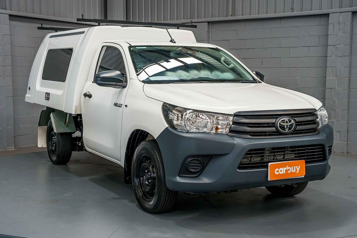2021 Toyota Hilux Workmate TGN121R Rear Wheel Drive