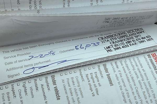 2016 Holden Commodore SV6 VF Series II