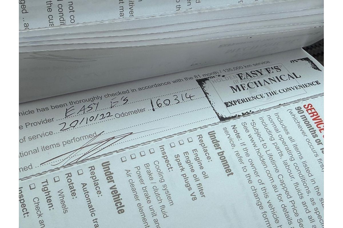 2016 Holden Commodore SV6 VF Series II