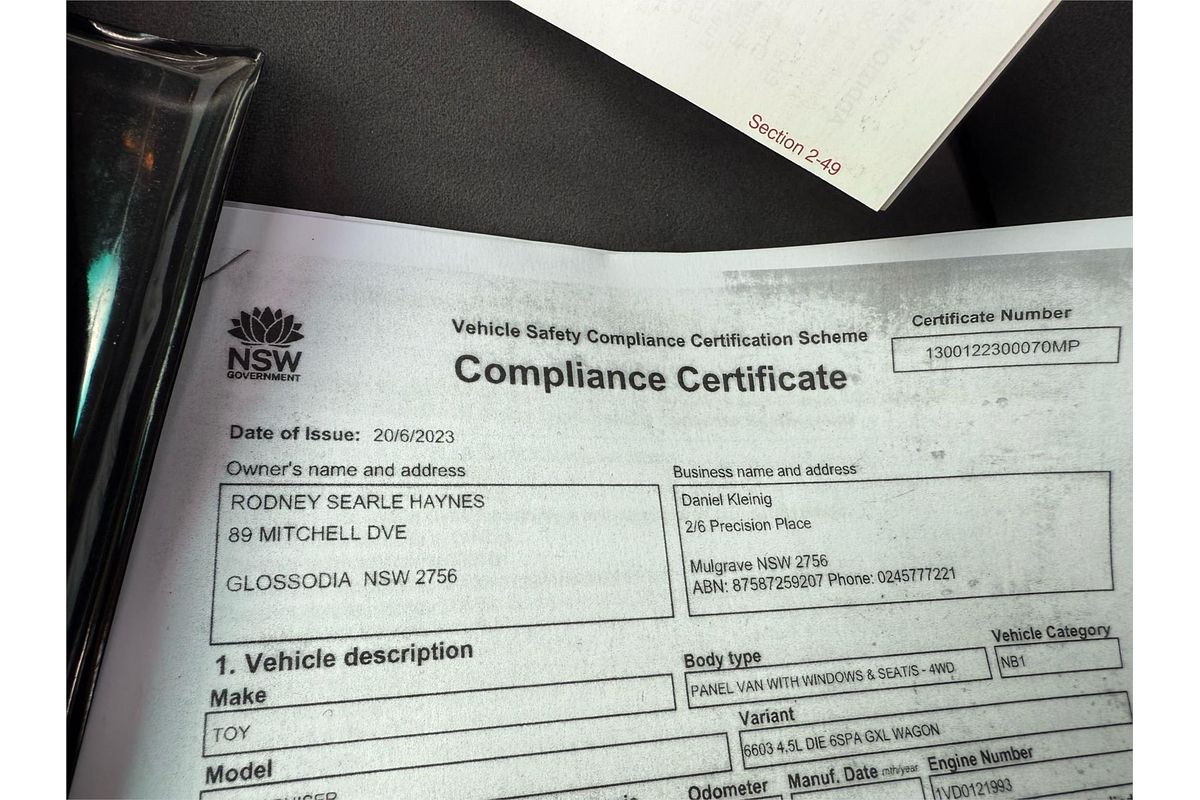 2011 Toyota Landcruiser GXL VDJ200R 09 UPGRADE