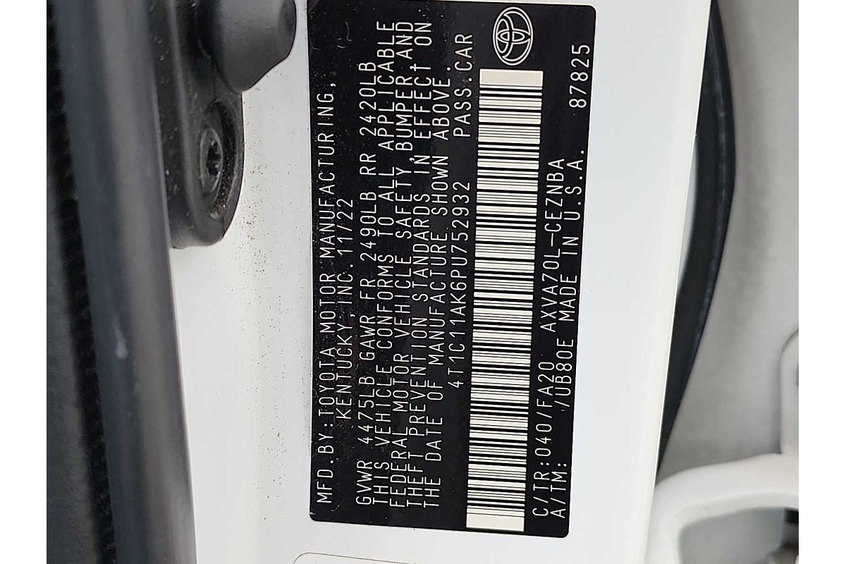 2023 Toyota Camry LE