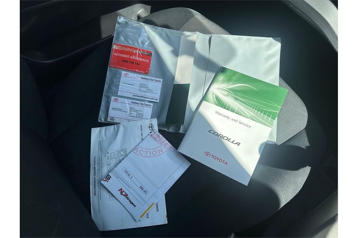 2009 Toyota Corolla ASCENT ZRE152R