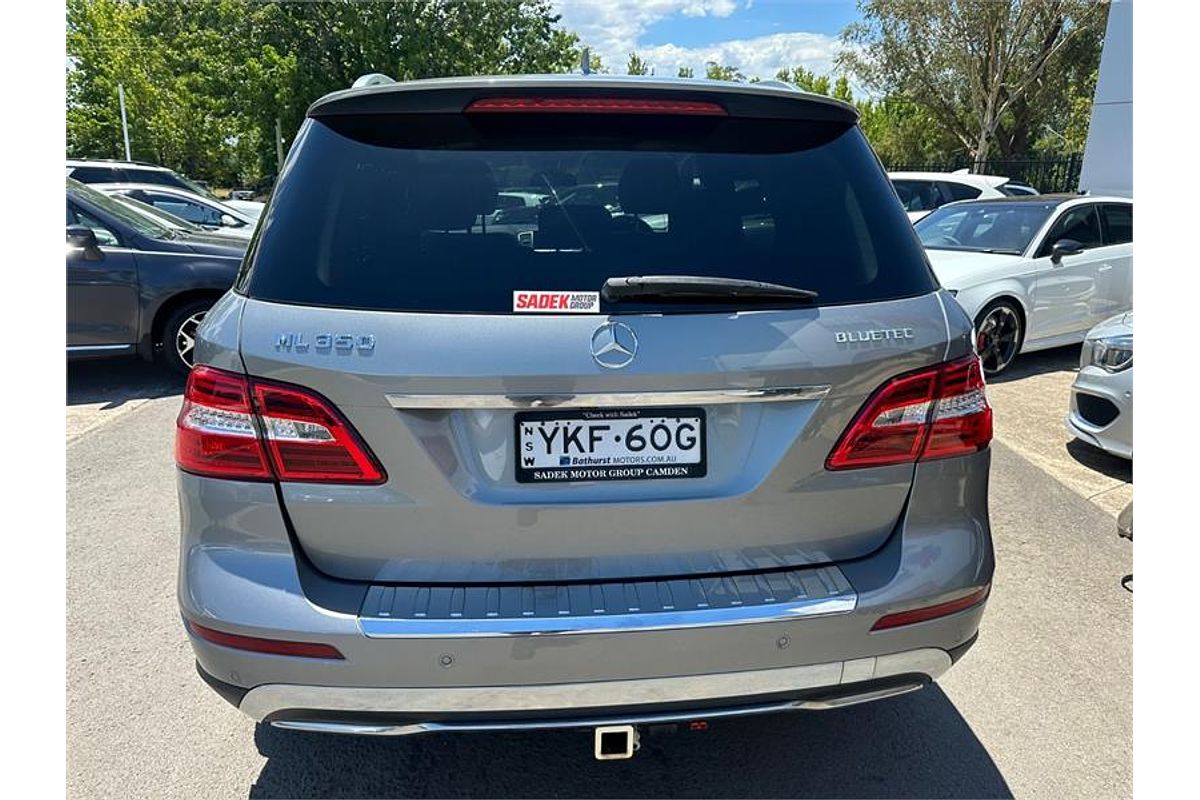 2012 Mercedes-Benz M-Class ML350 BlueTEC W166