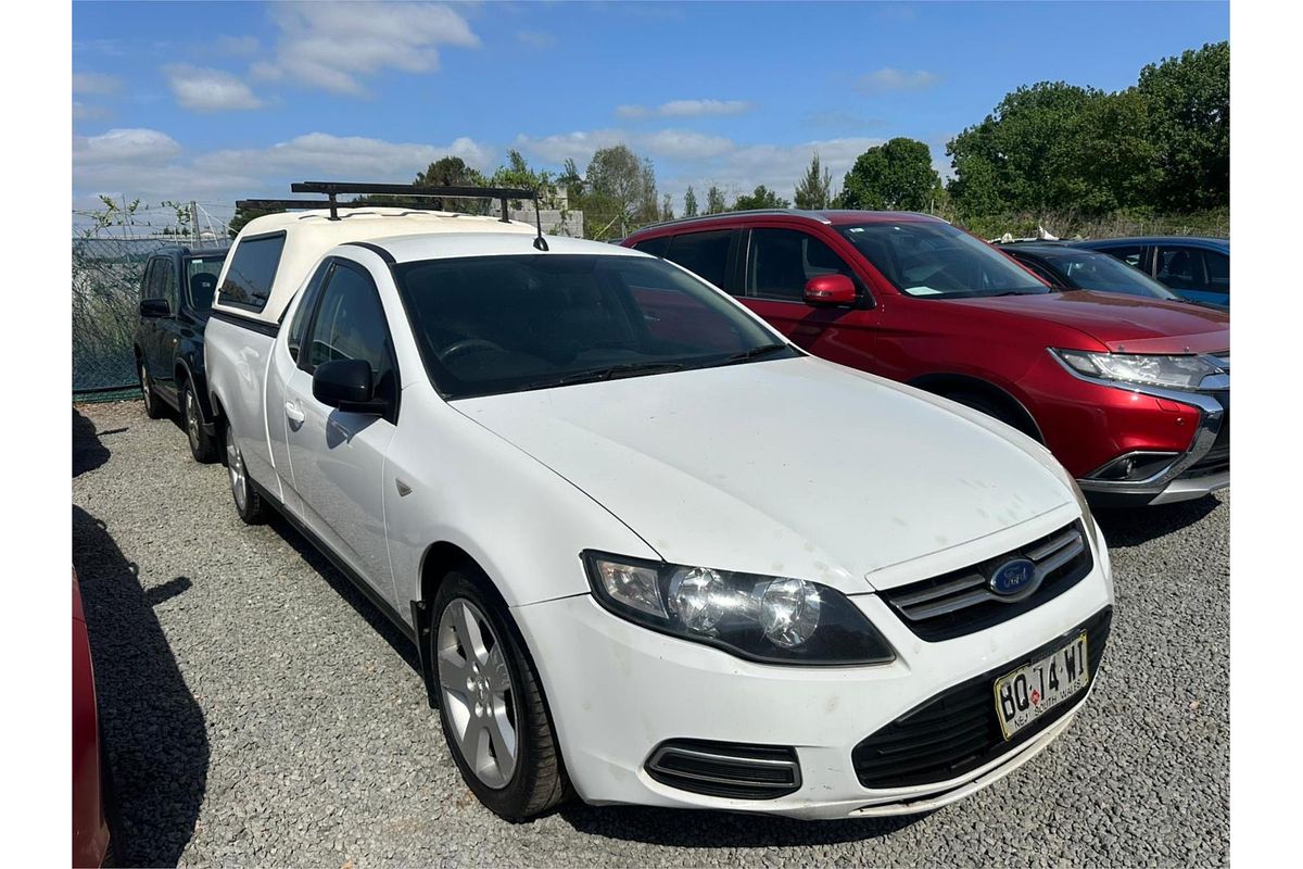 2012 Ford Falcon Ute EcoLPi FG MkII Rear Wheel Drive