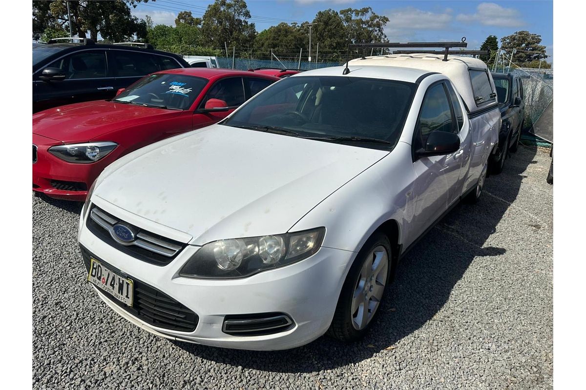 2012 Ford Falcon Ute EcoLPi FG MkII Rear Wheel Drive