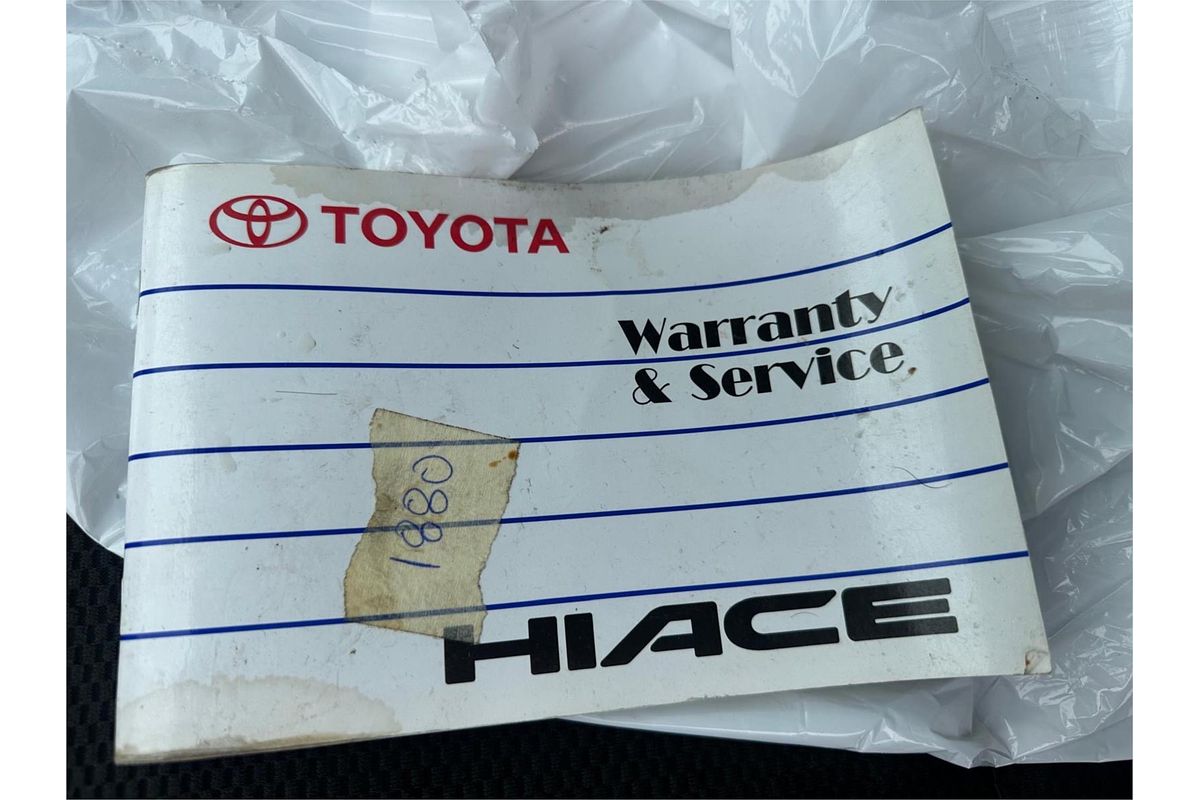2011 Toyota Hiace LWB KDH201R MY11 UPGRADE LWB