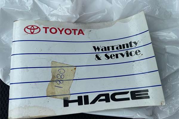 2011 Toyota Hiace LWB KDH201R MY11 UPGRADE LWB