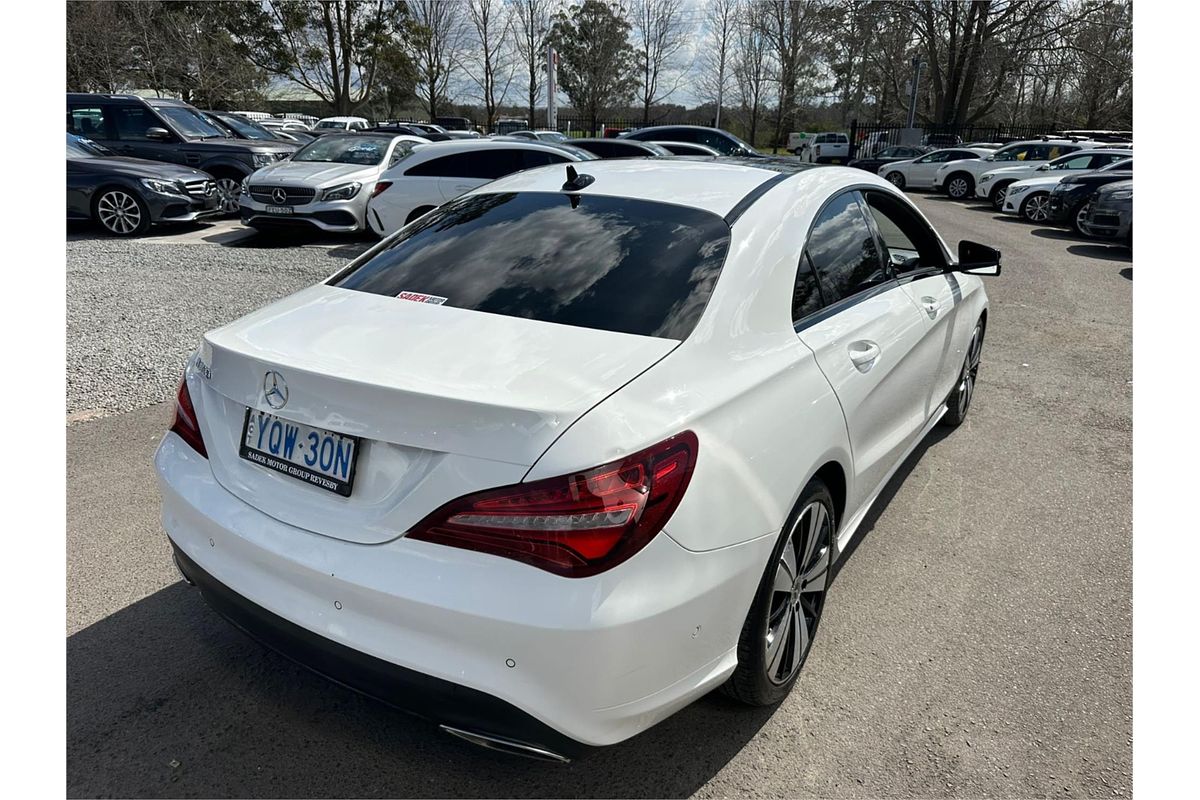 2018 Mercedes-Benz CLA 180 117 MY18