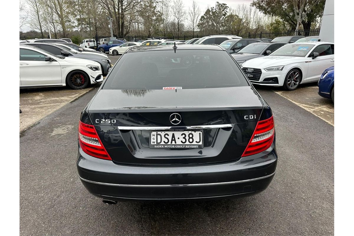 2012 Mercedes-Benz 250 CDI ELEGANCE BE W204 MY12