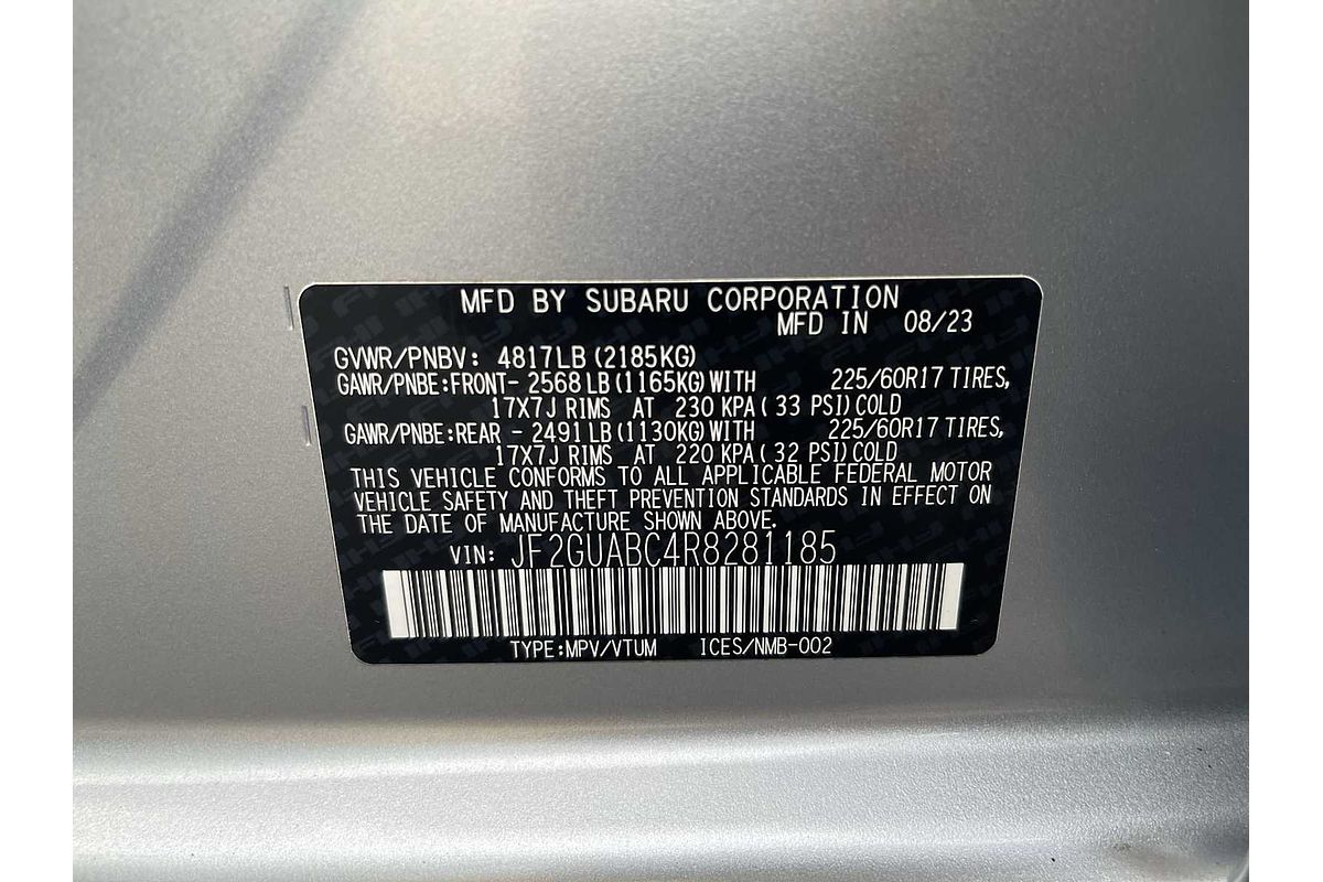 2024 Subaru Crosstrek