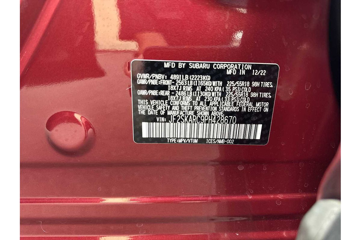 2023 Subaru Forester Touring