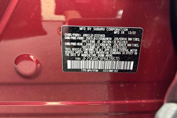 2023 Subaru Forester Touring