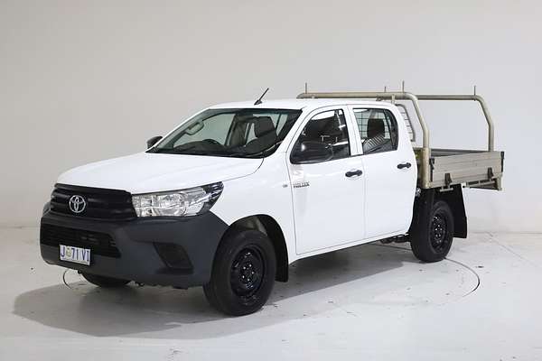 2017 Toyota Hilux Workmate TGN121R Rear Wheel Drive