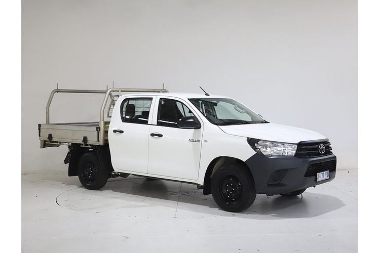 2017 Toyota Hilux Workmate TGN121R Rear Wheel Drive