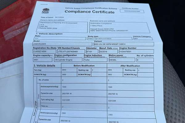 2019 Toyota Landcruiser Workmate VDJ79R 4X4