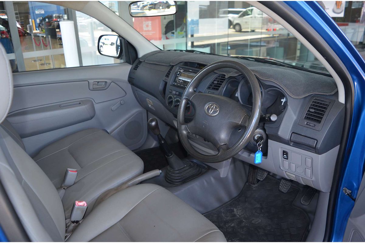 2011 Toyota Hilux Workmate TGN16R Rear Wheel Drive