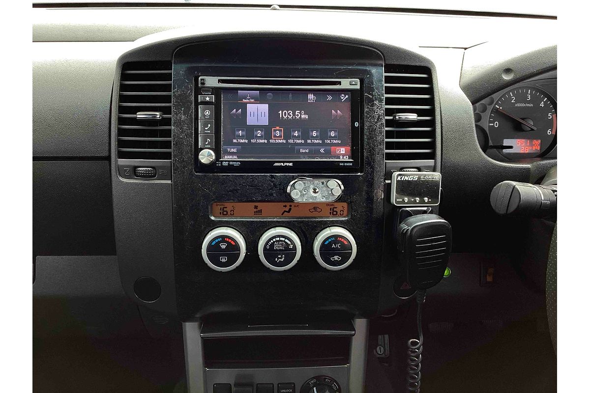 2012 Nissan Navara ST D40 Series 6 4X4