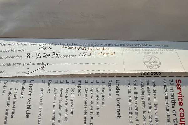 2018 Holden Captiva LTZ CG