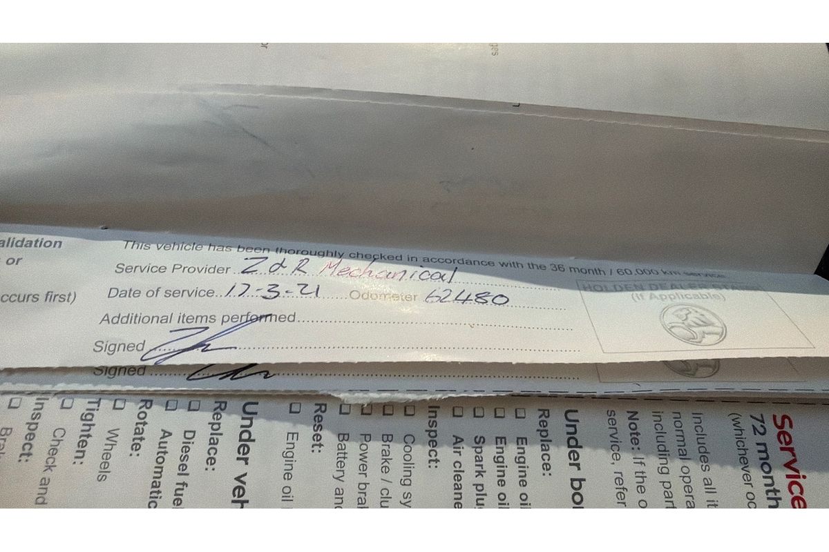 2018 Holden Captiva LTZ CG