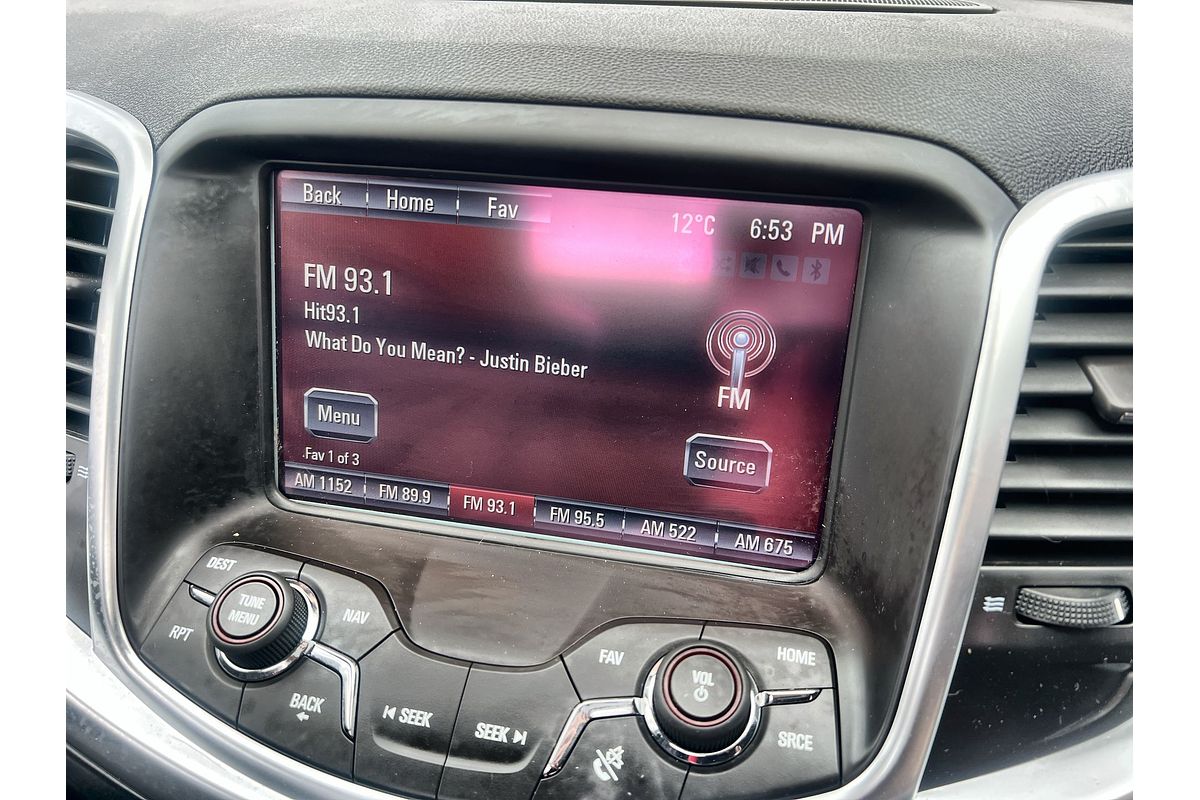 2017 Holden Ute SS V Redline VF Series II Rear Wheel Drive