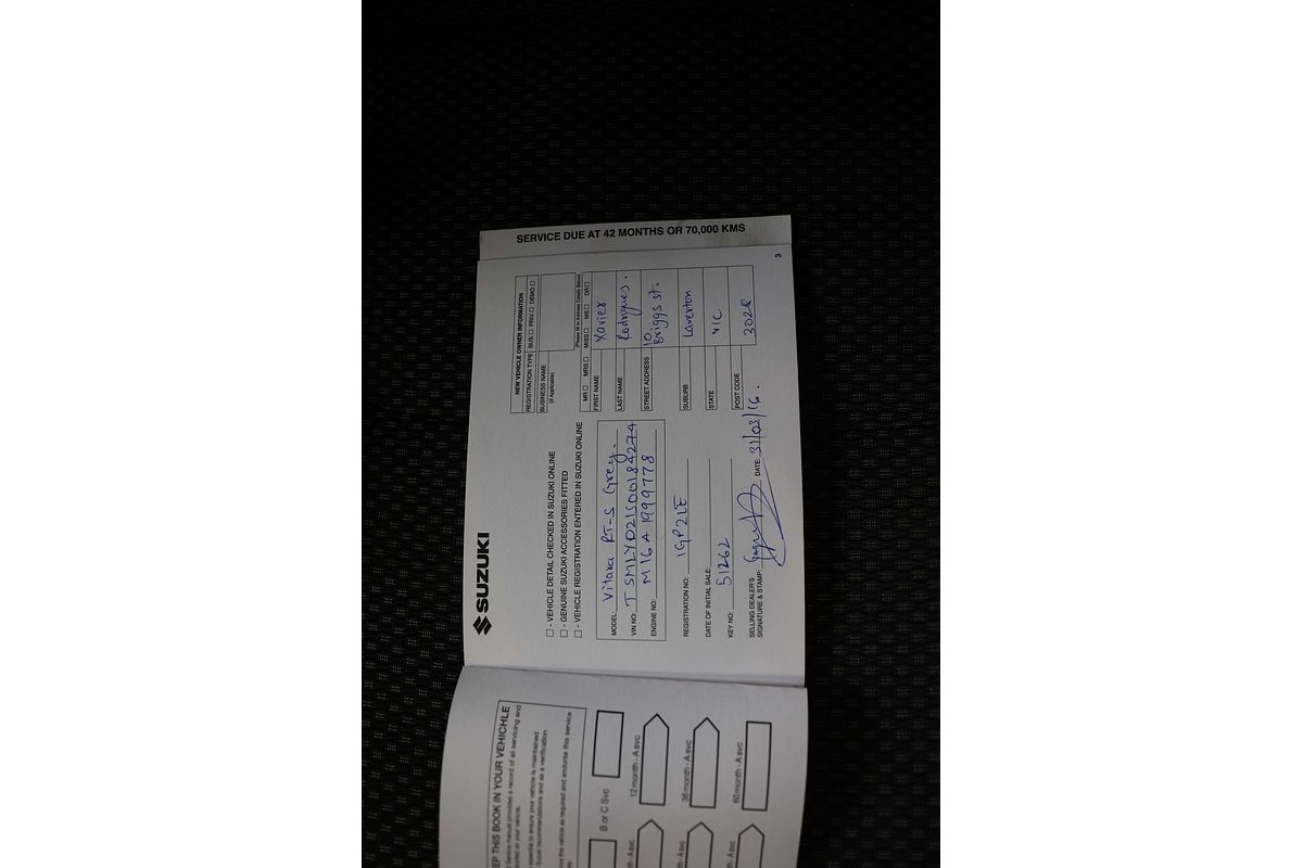 2016 Suzuki Vitara RT-S LY