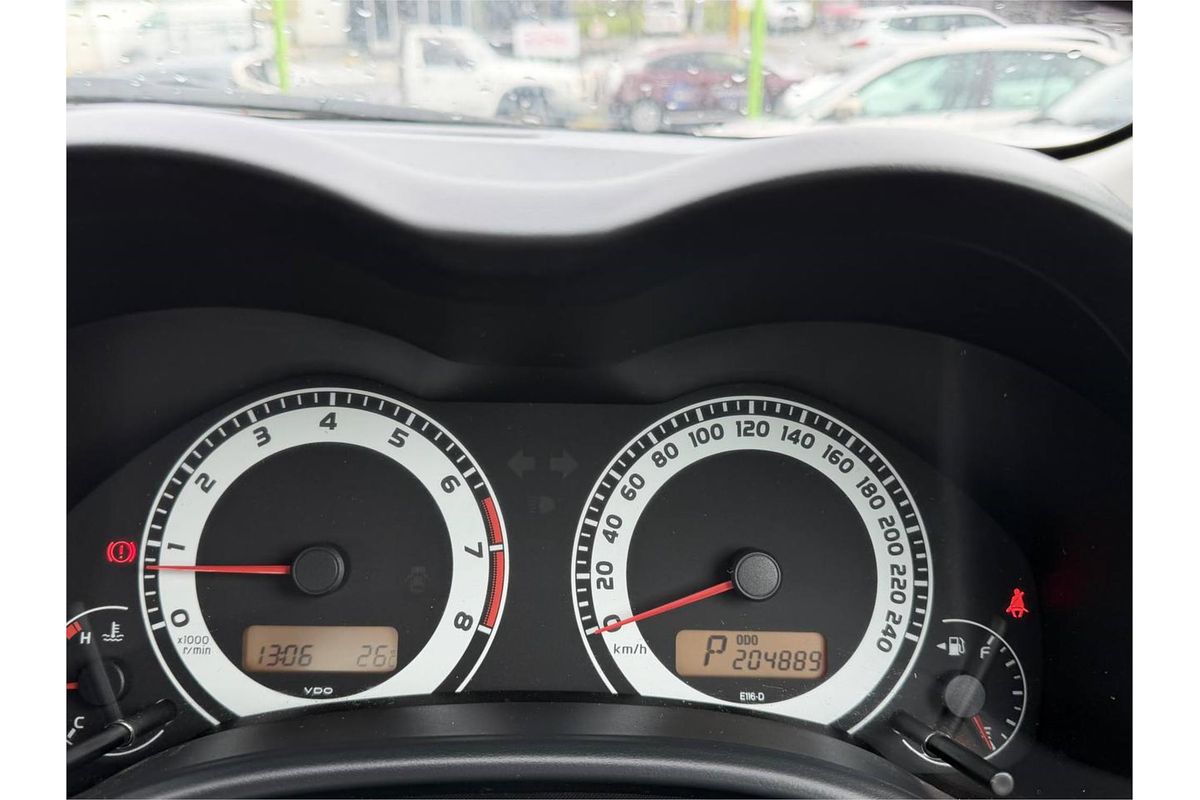 2009 Toyota Corolla Ascent ZRE152R