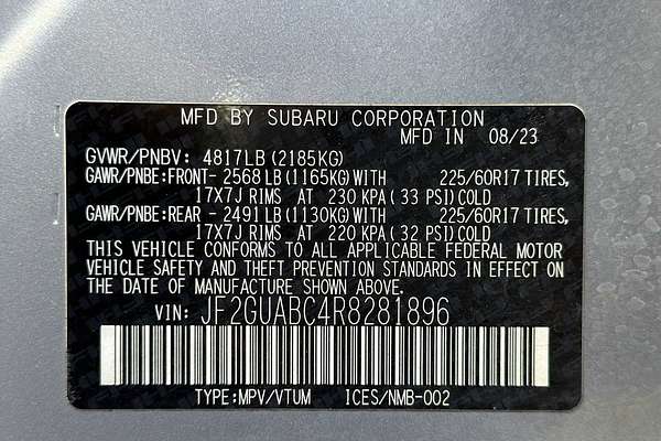 2024 Subaru Crosstrek