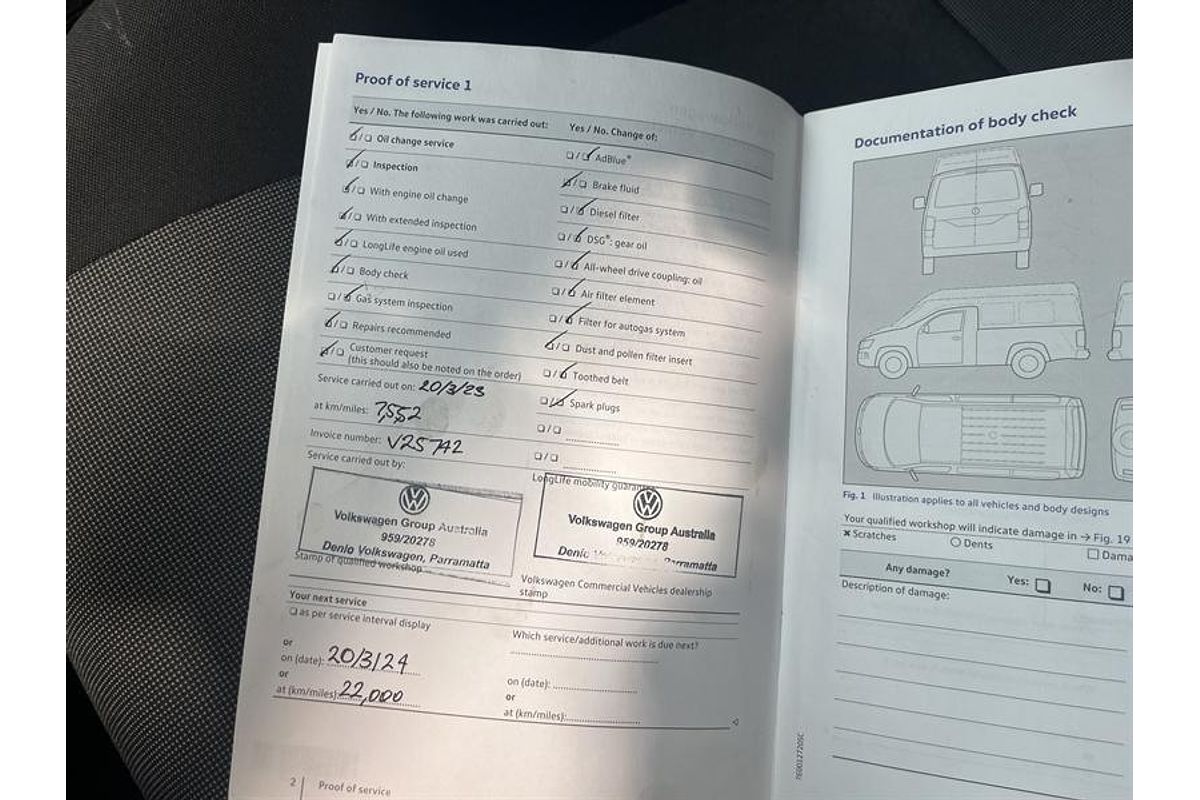 2019 Volkswagen Caddy TSI220 2KN LWB