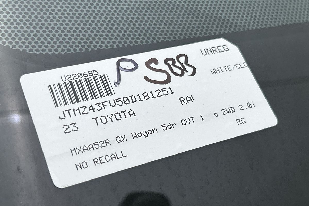 2023 Toyota RAV4 GX MXAA52R