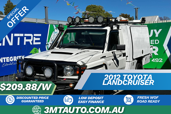 2012 Toyota Landcruiser Workmate VDJ79R 4X4