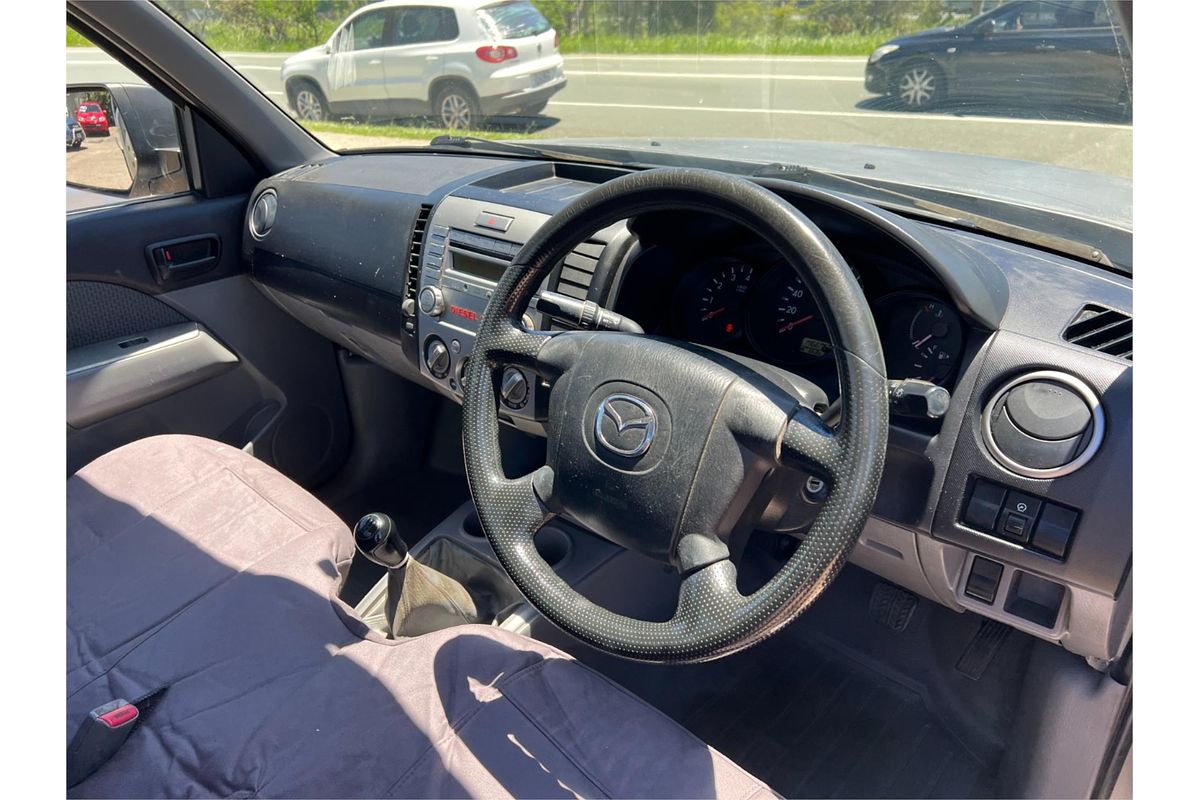 2011 Mazda BT-50 DX UN Rear Wheel Drive