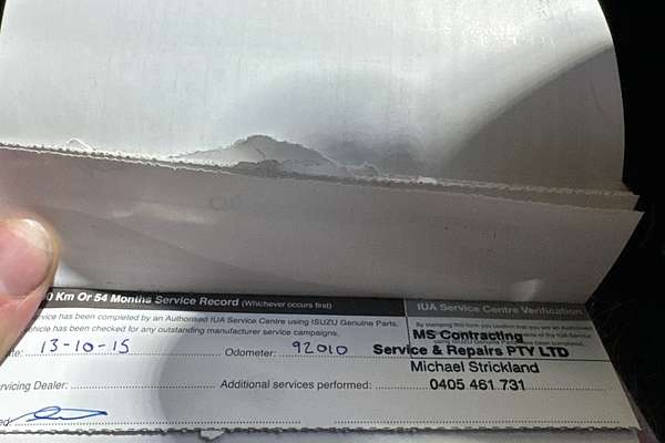 2012 Isuzu D-MAX SX 4X4