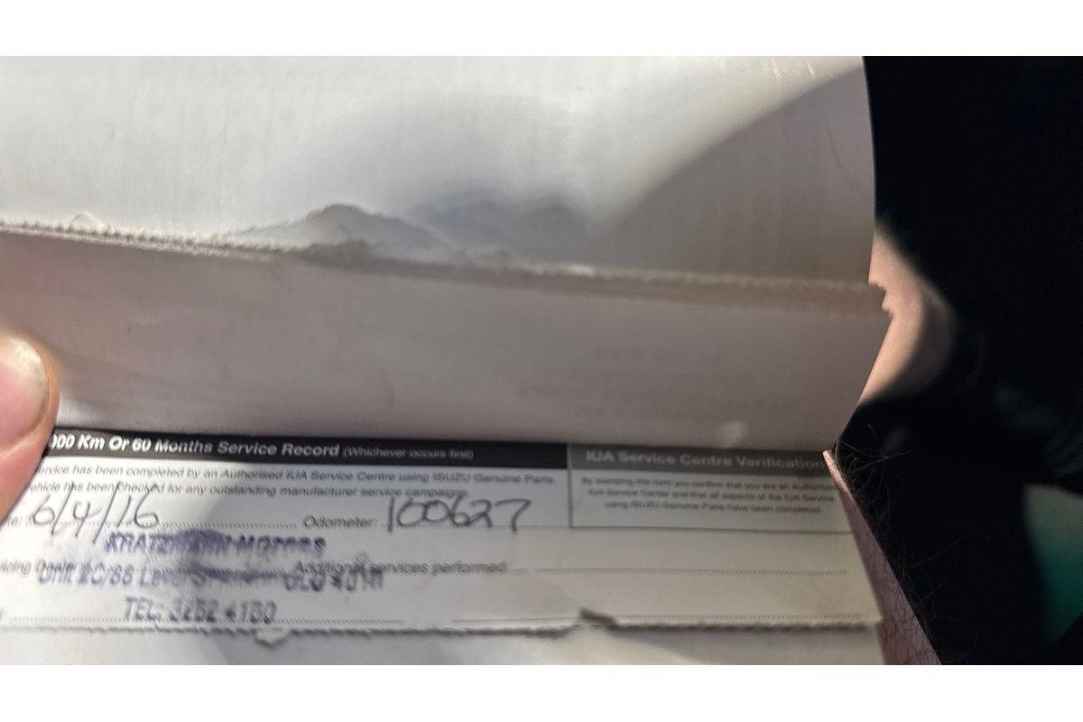 2012 Isuzu D-MAX SX 4X4