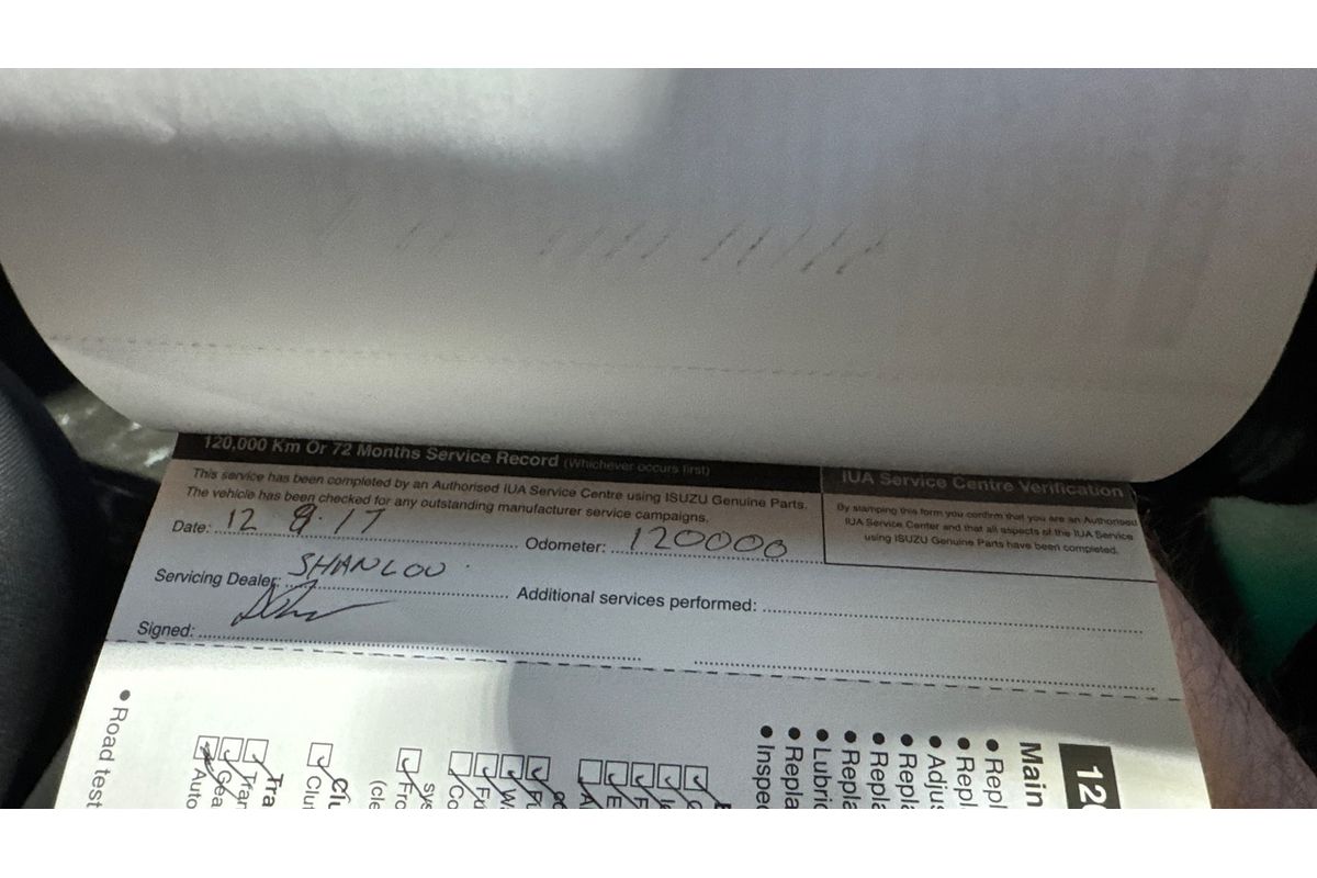 2012 Isuzu D-MAX SX 4X4