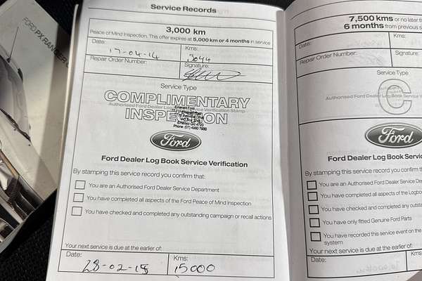 2013 Ford Ranger XL PX 4X4 3.2L