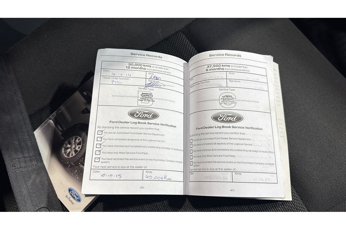 2013 Ford Ranger XL PX 4X4 3.2L