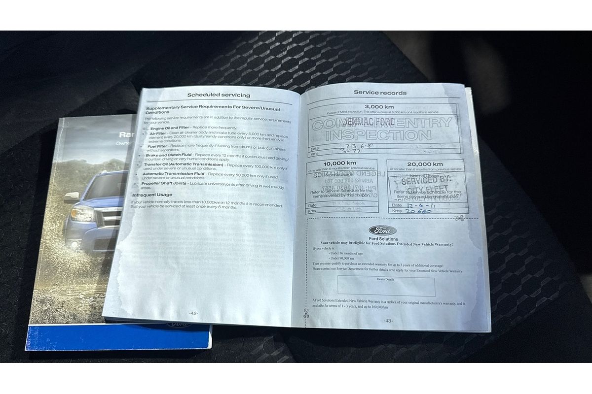 2010 Ford Ranger XL PK 4X4 3.0L