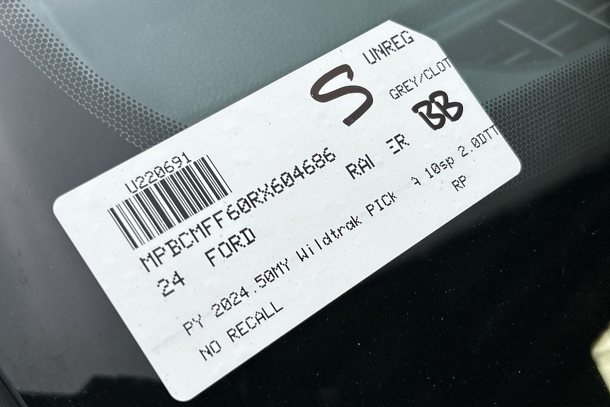 2024 Ford Ranger Wildtrak 4X4 2.0L