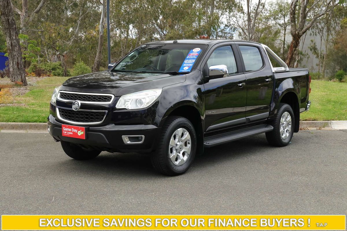 2013 Holden Colorado LTZ RG Rear Wheel Drive