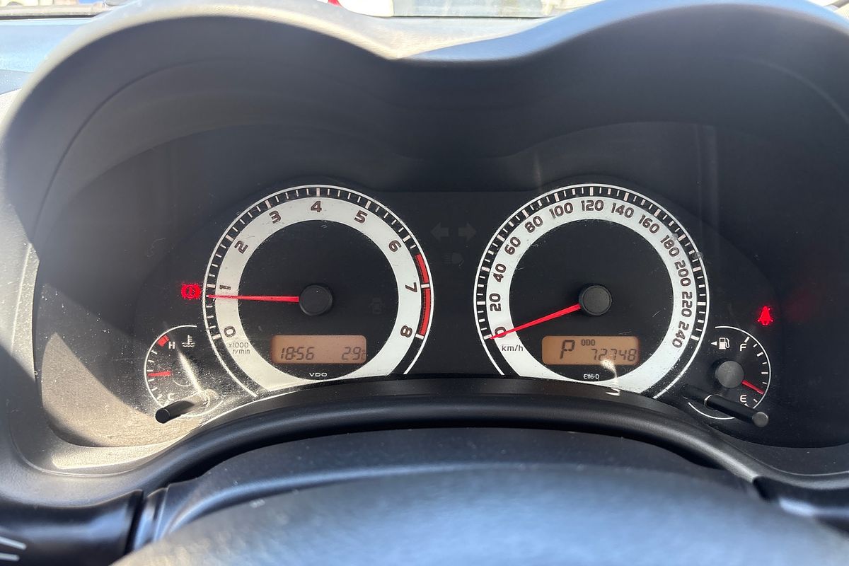 2009 Toyota Corolla Ascent ZRE152R