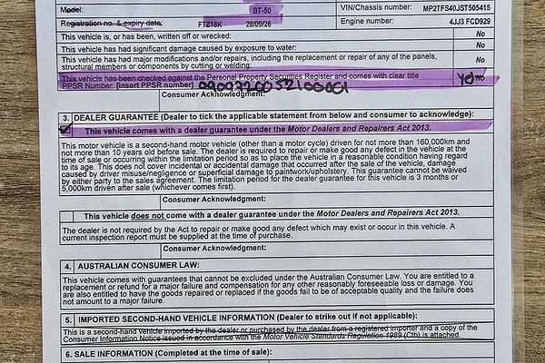 2025 Mazda BT-50 XT TF 4X4