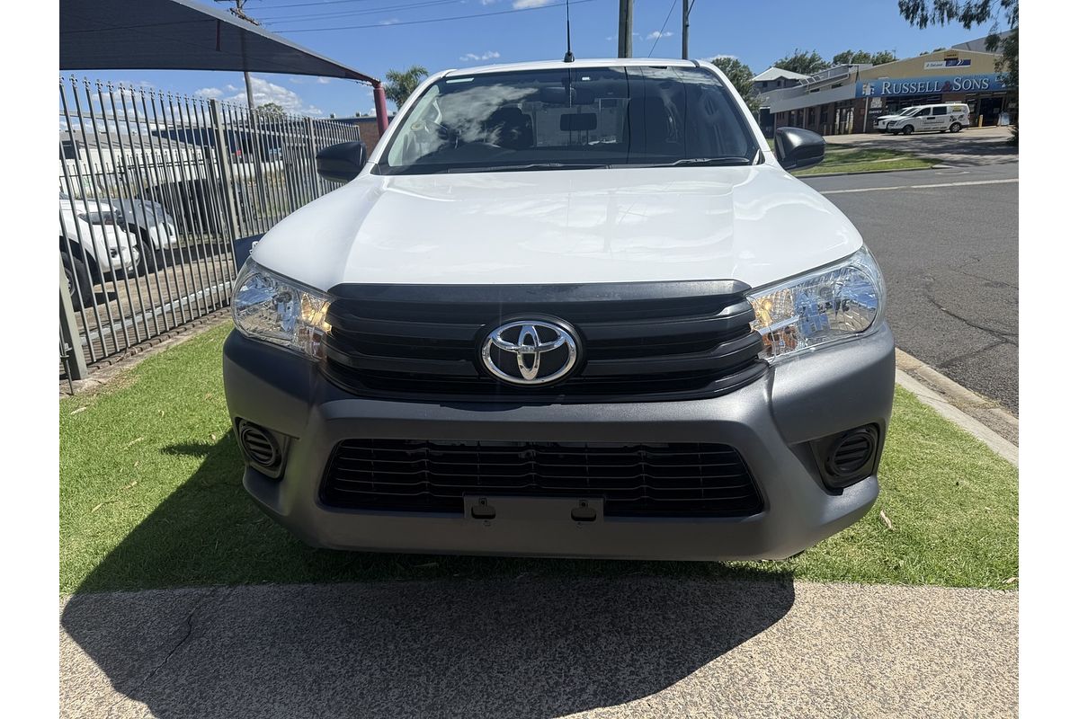 2017 Toyota Hilux Workmate GUN122R Rear Wheel Drive