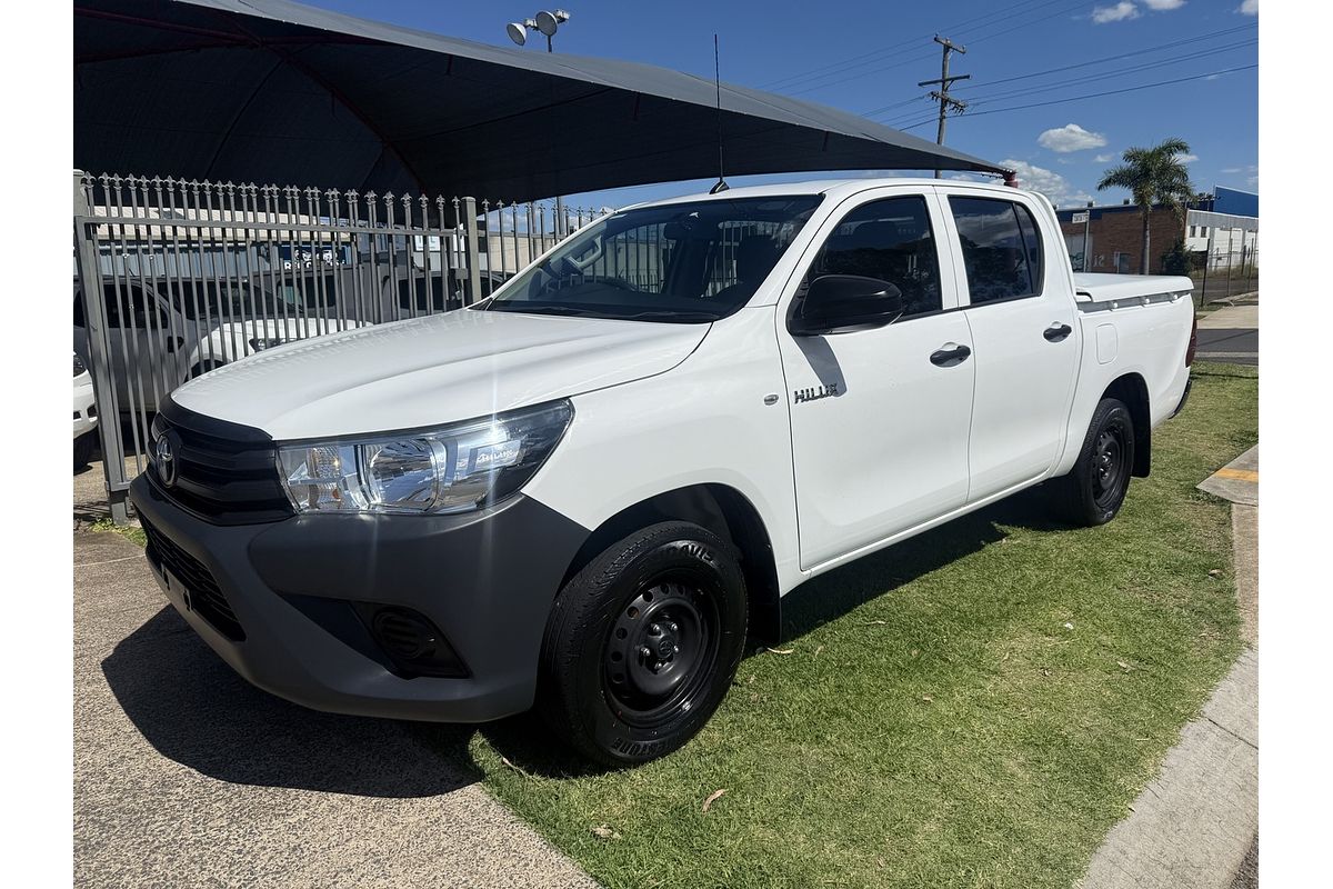 2017 Toyota Hilux Workmate GUN122R Rear Wheel Drive